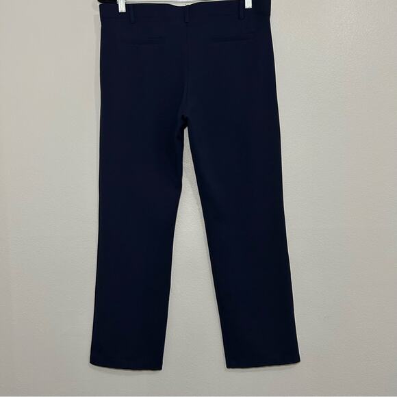BetaBrand Straight-Leg Classic Dress Pant Yoga Pants Navy Blue Size XL Petite - Picture 12 of 15